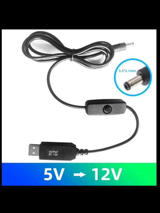 Кабель для роутера 5v-9v