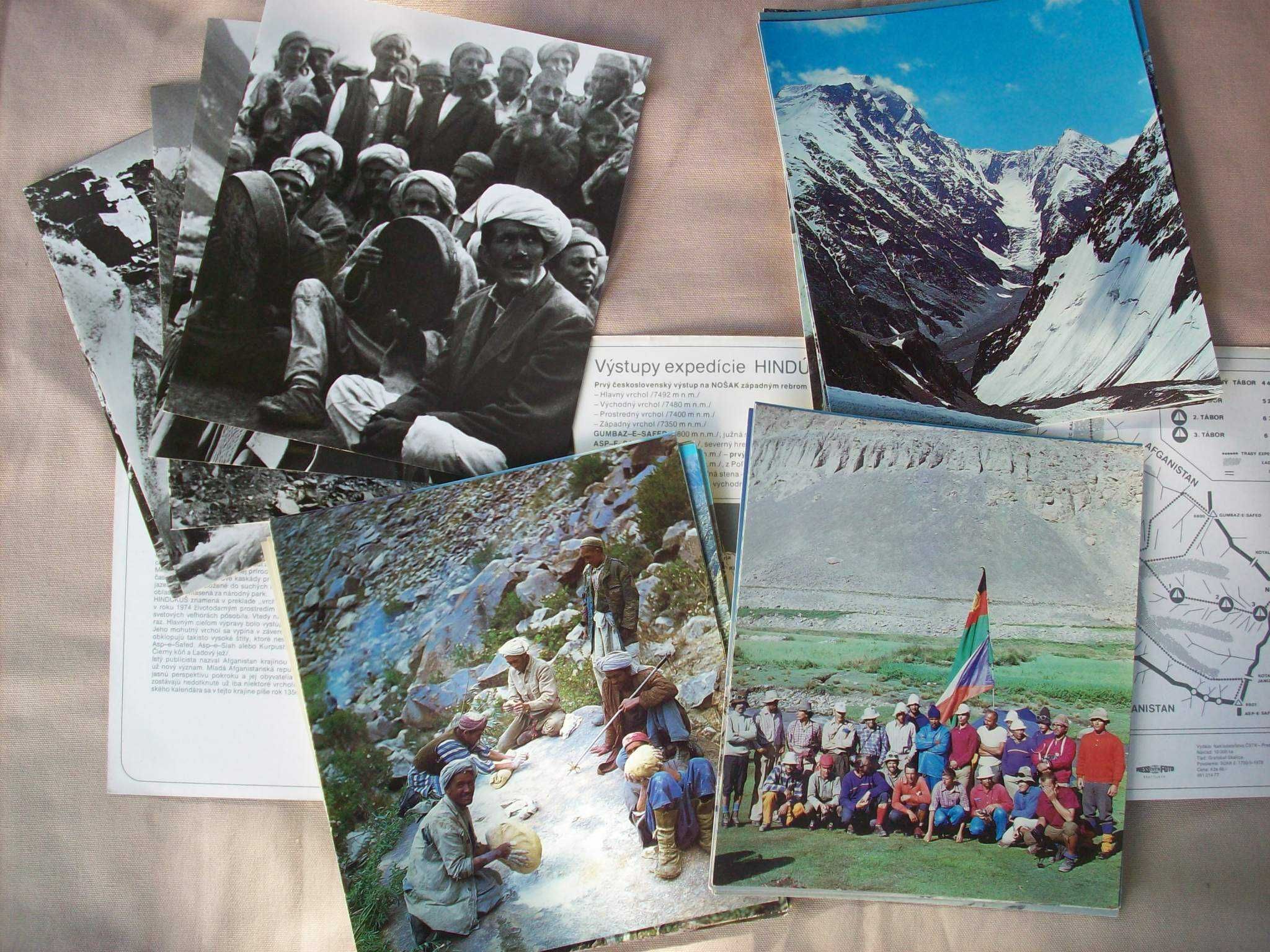 Hindukusz 1974 + Makalu 1976, 2 albumy fotografii.