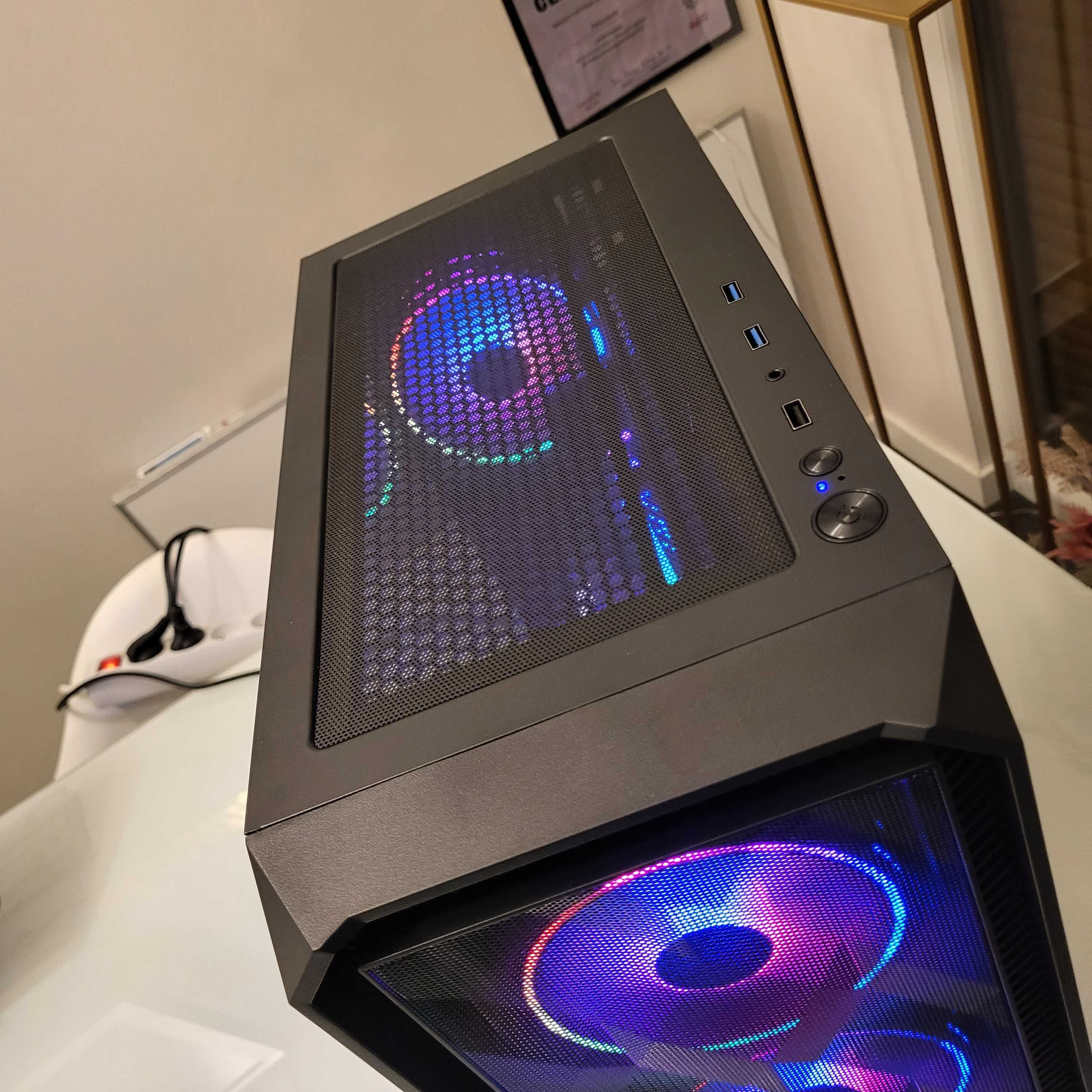 Komputer RTX 3080 i5-12400 ram 16gb 512 ssd gamingowy Mocny