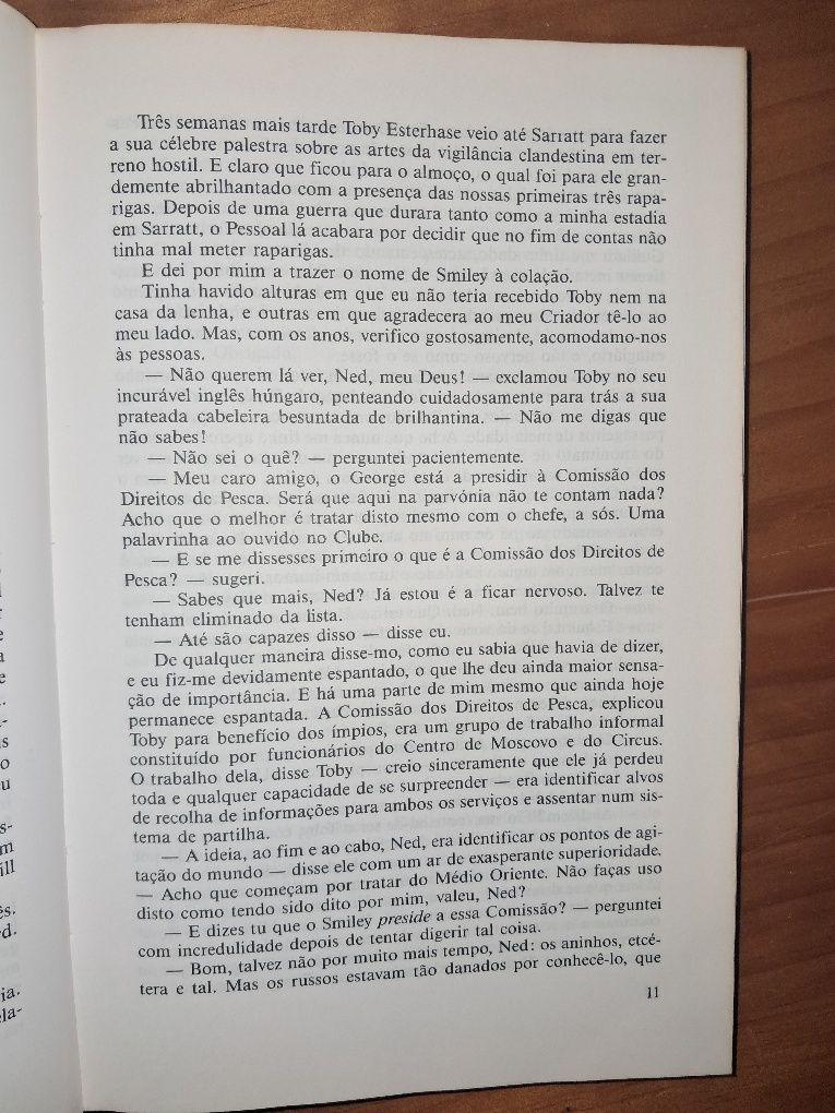 Livro O Peregrino Secreto de John Le Carré