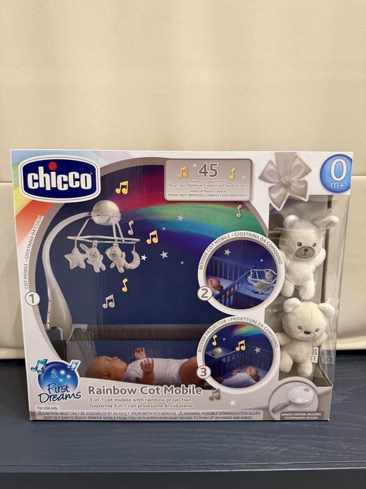 Мобіль на ліжечко 3 в 1 Chicco