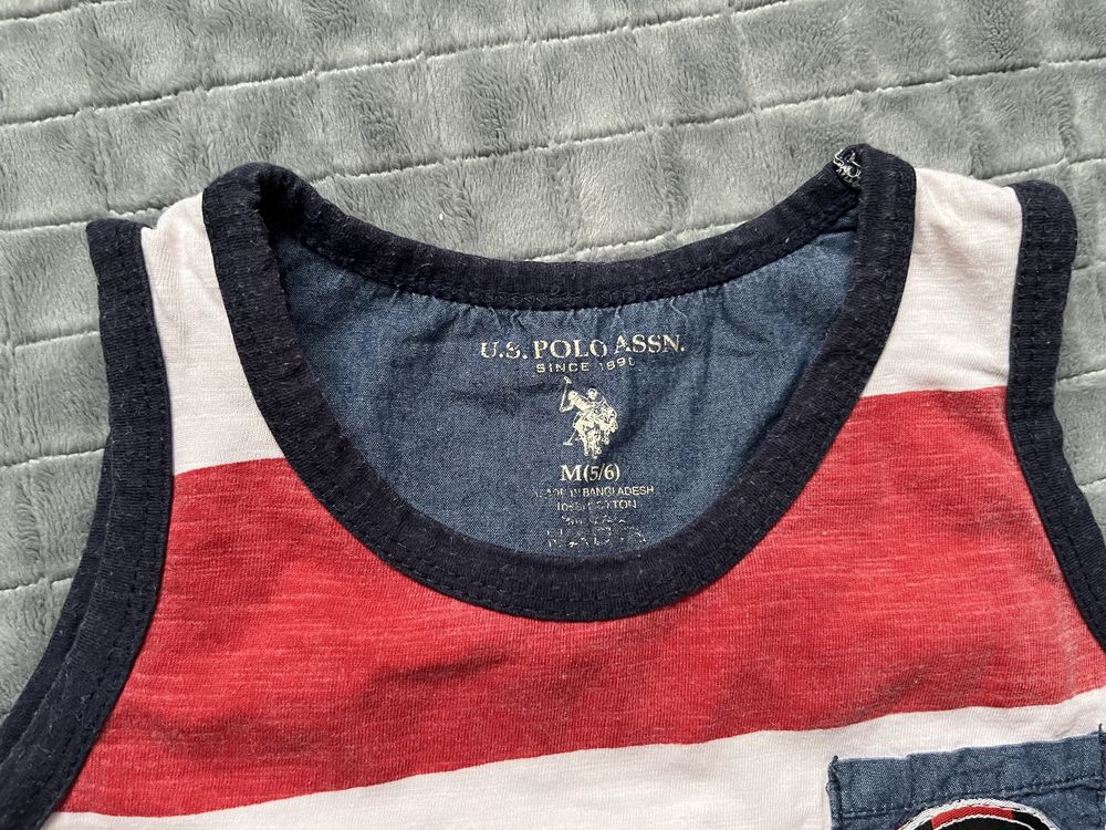 Podkoszulek T-shirt r.110-116, U.S. POLO ASSN