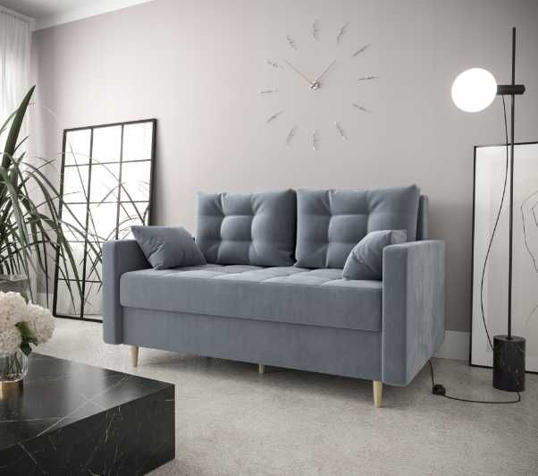 Sofa Dwuosobowa Kanapa Rozkładana 155 Cm Bari RS01 O-sofa