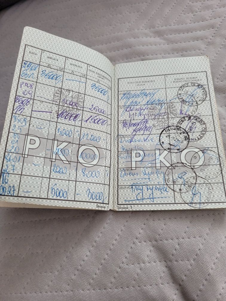 Sprzedam książeczkę mieszkaniową pko i bony towarowe