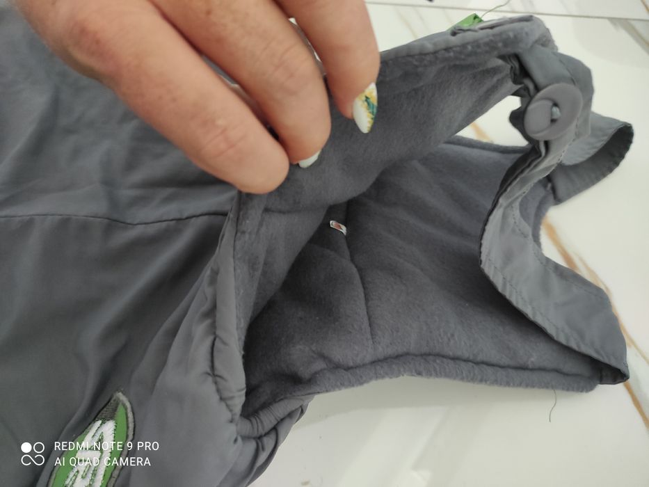 Ocieplane spodnie narciarskie 86cm