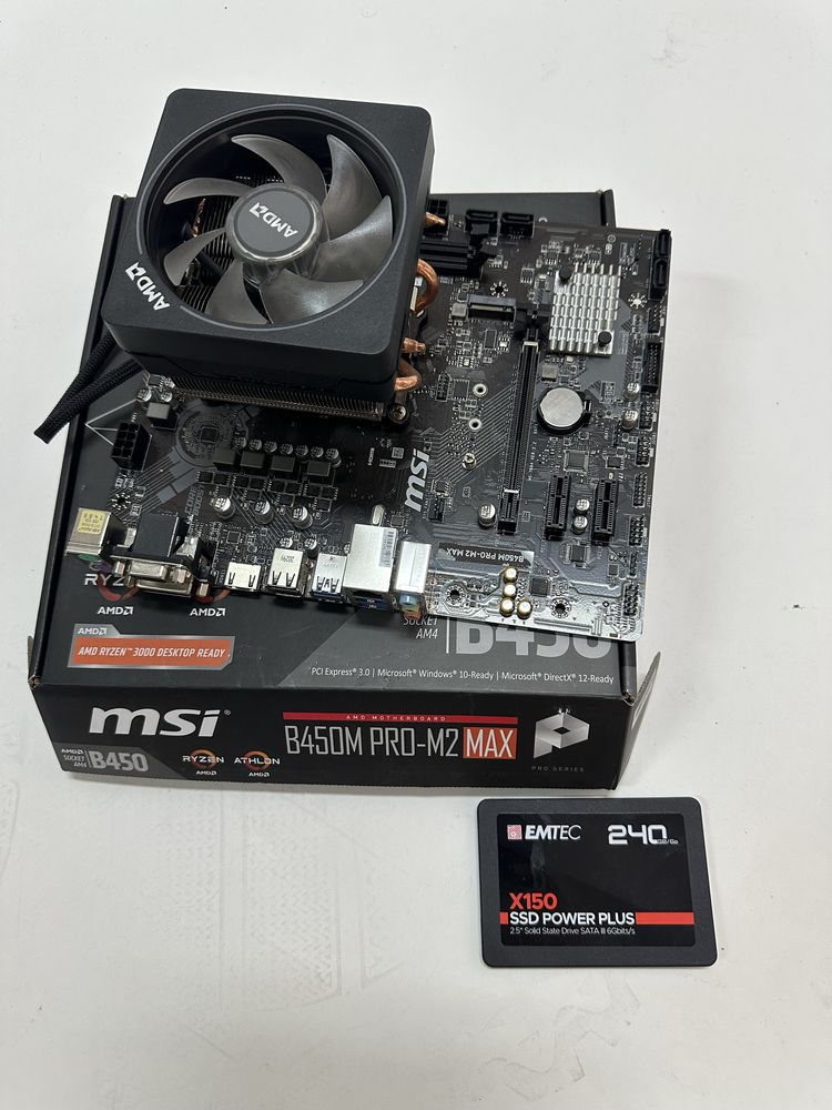 Ryzen 3900x mais motherboard. Msi pro max 2