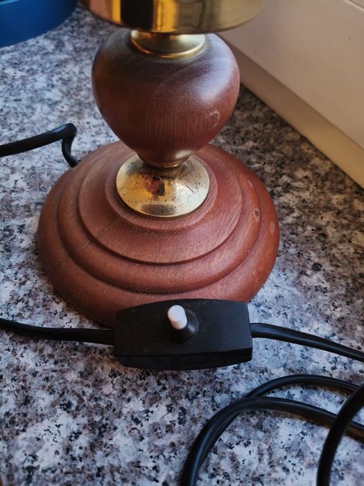 lampa stołowa w klasycznym stylu wysokość 27 cm