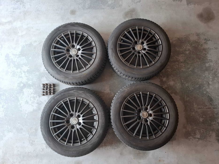 Alufelgi, opony, czujniki ciśnienia opon, kpl.