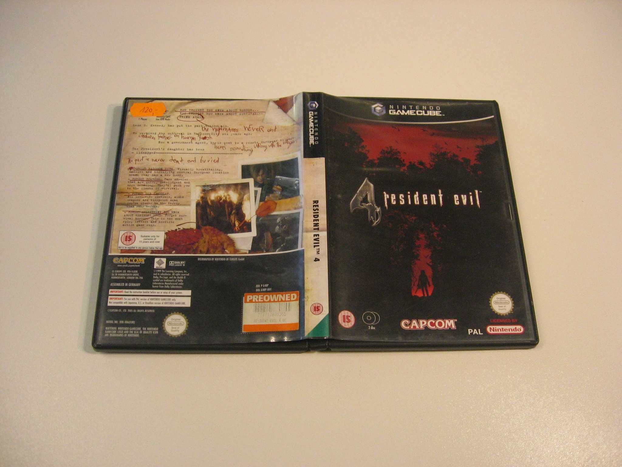 Resident Evil 4 - GRA Nintendo GameCube - Opole 3160