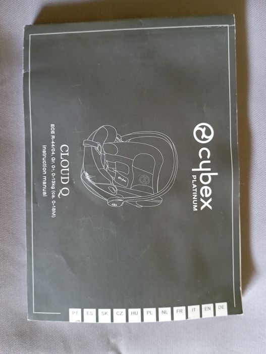 Carrinho bebé cybex platinium cloud q