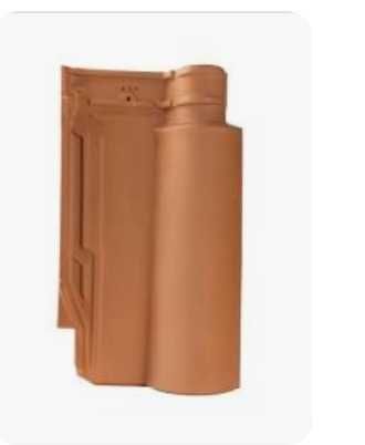 Telha cerâmica  usada