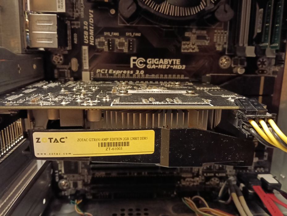 Komputer i5, 16GB Ram, GeForce GTX 650, SSD+HDD 1TB Win11