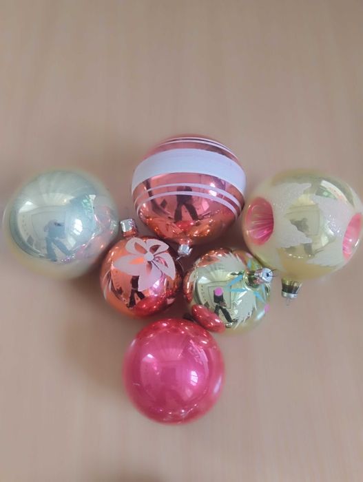 Ёлочные игрушки времён СССР