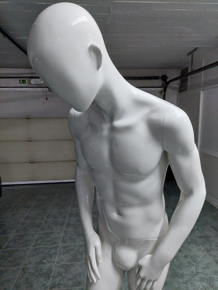 Manequim masculino profissional Hans Boost
