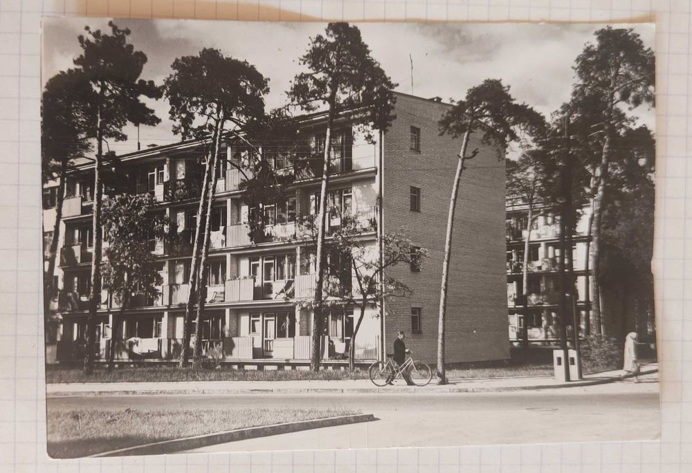 Pocztówka PRL Otwock ul Andriollego 1967 rok