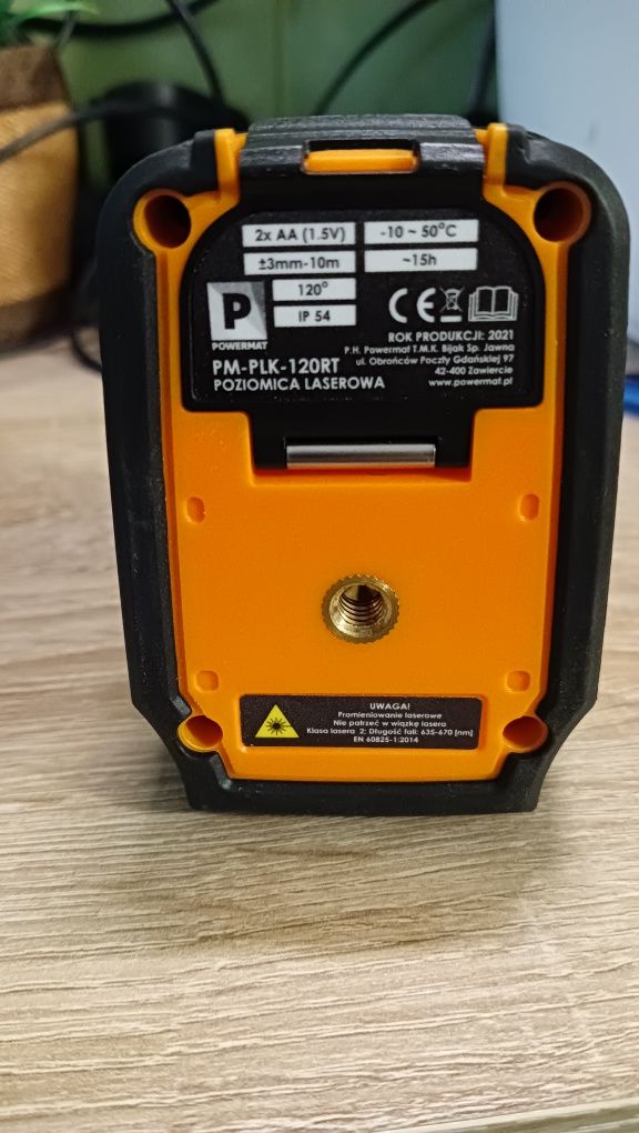 Poziomica laserowa PM-PLK-120RT