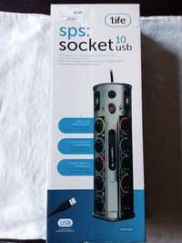 SPS Socket + USB 1Life