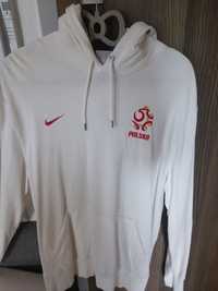 Bluza Nike Polska Poland xl biała z kapturem nowa