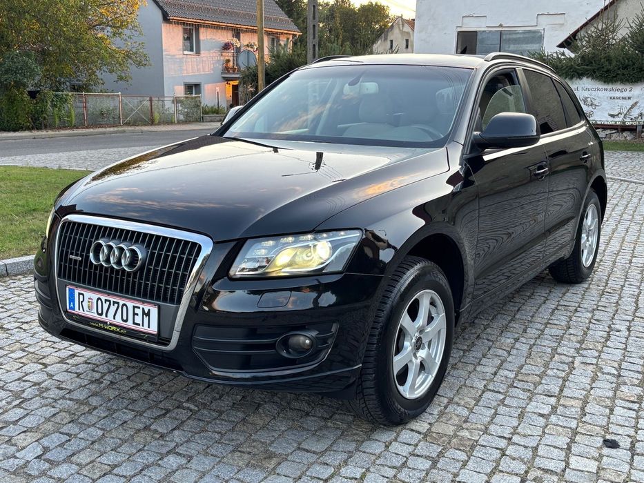 Audi Q5 Idealny stan,kilometry gwarantowane,oryginał