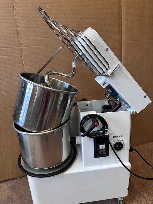 Miesiarka Hendi 10l z podnoszoną głowicą i wyjmowaną dzieżą (2 dzieże)