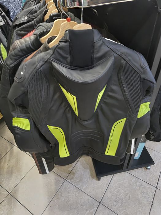 Kurtka motocyklowa skórzana Ozone garb z garbem roz 46