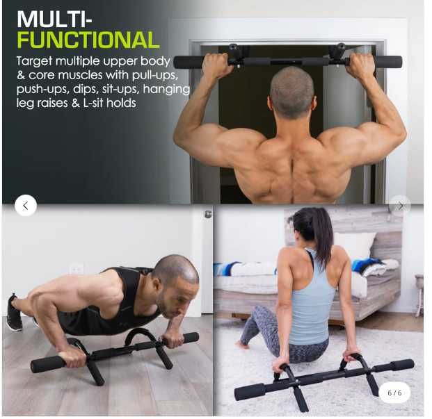 Multi-Grip Lite Pull-Up Bar