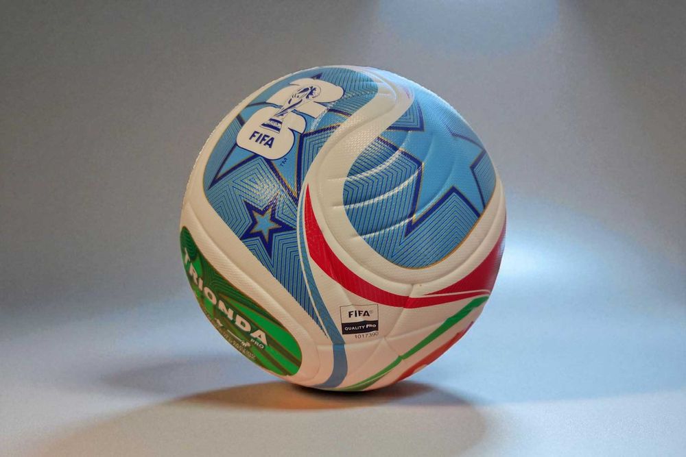 Мяч футбольный Adidas Trionda World Cup 2026 FIFA, термошов, 5 размер