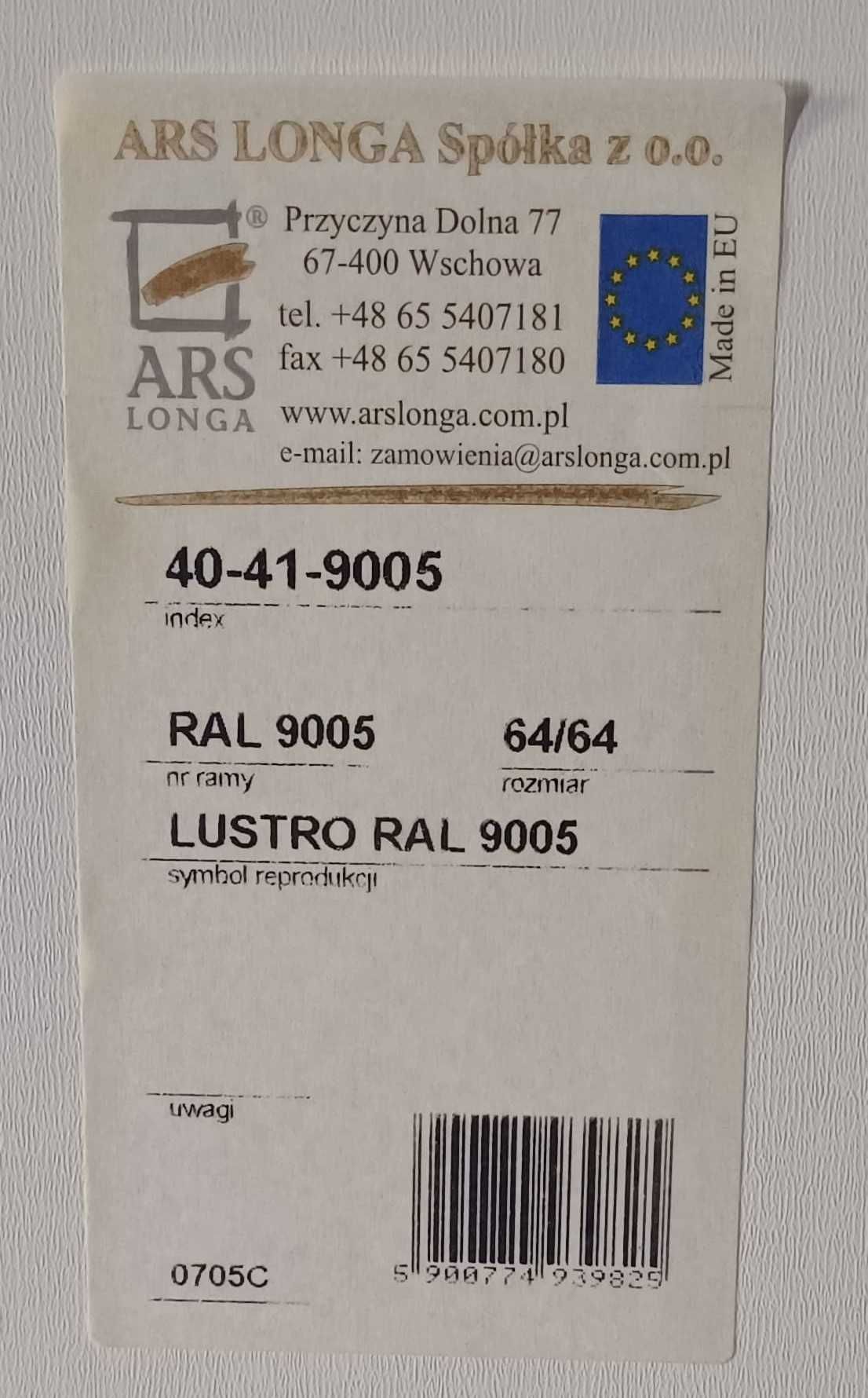 Lustro ścienne śr. 100 cm - stan bdb.