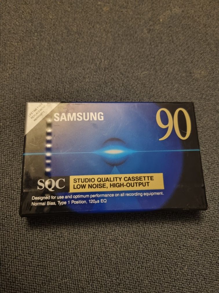 Nowa kaseta magnetofonową Samsung SQC 90 minut