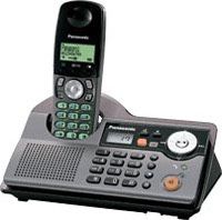 Стационарный телефон, беспроводной, для офиса и дома, факс, Panasonic
