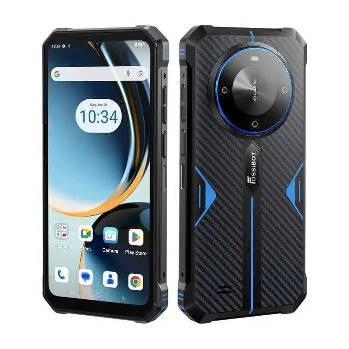 Смартфон Oukitel Fossibot F105 Blue 4/64Gb аккумулятор 10300mAh Global
