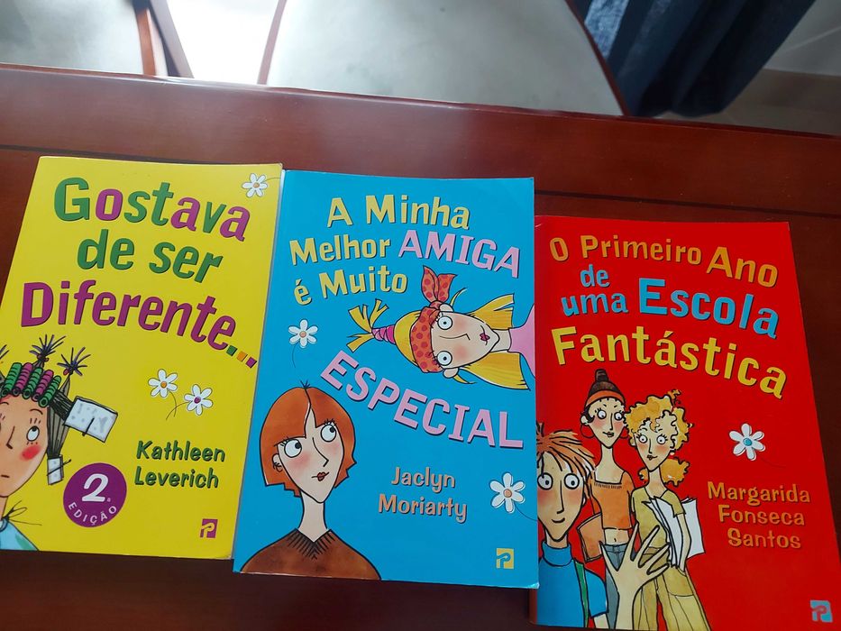 Venda de 10 livros "Clube das Amigas" Editorial Presença