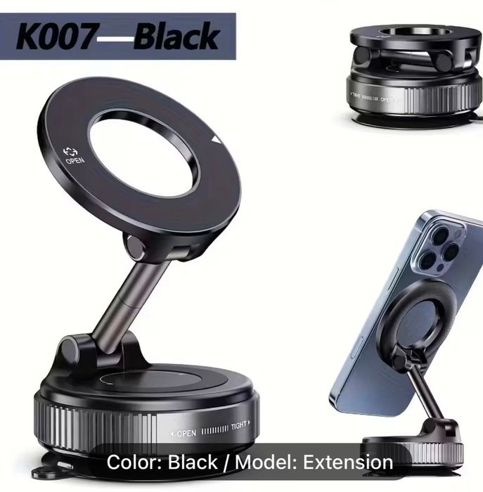 Вакуумний магнітний тримач для телефону