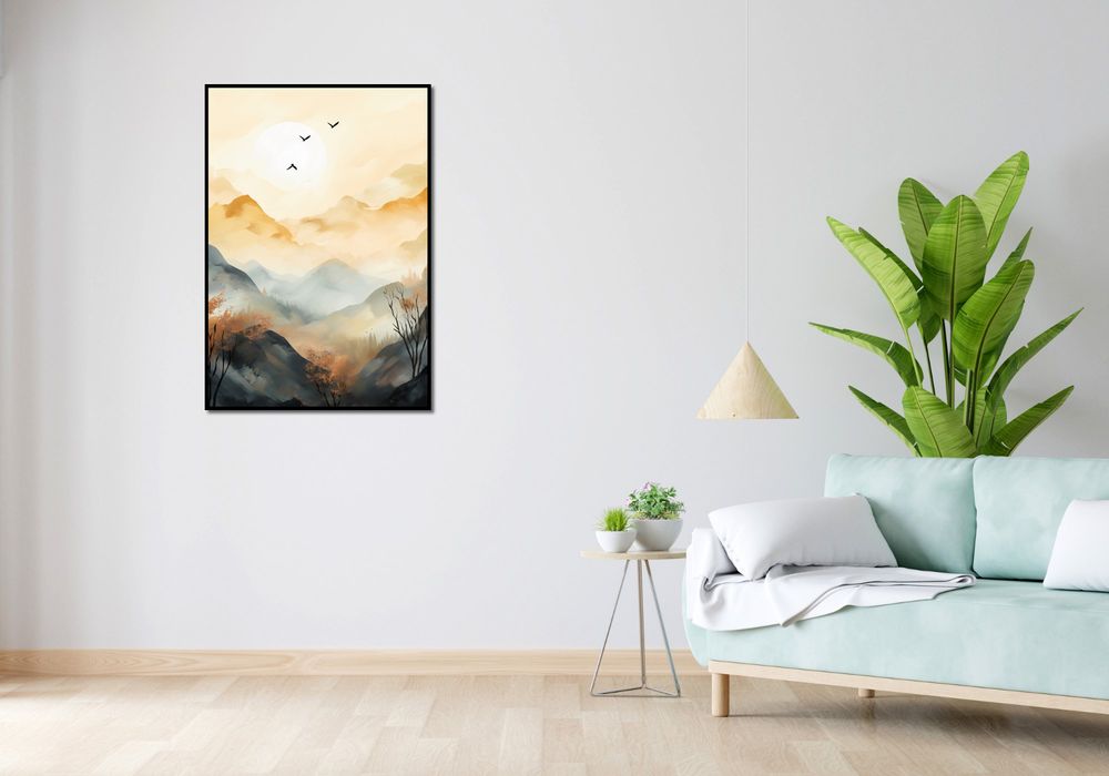 Plakat 68x98cm Zorza Świtania