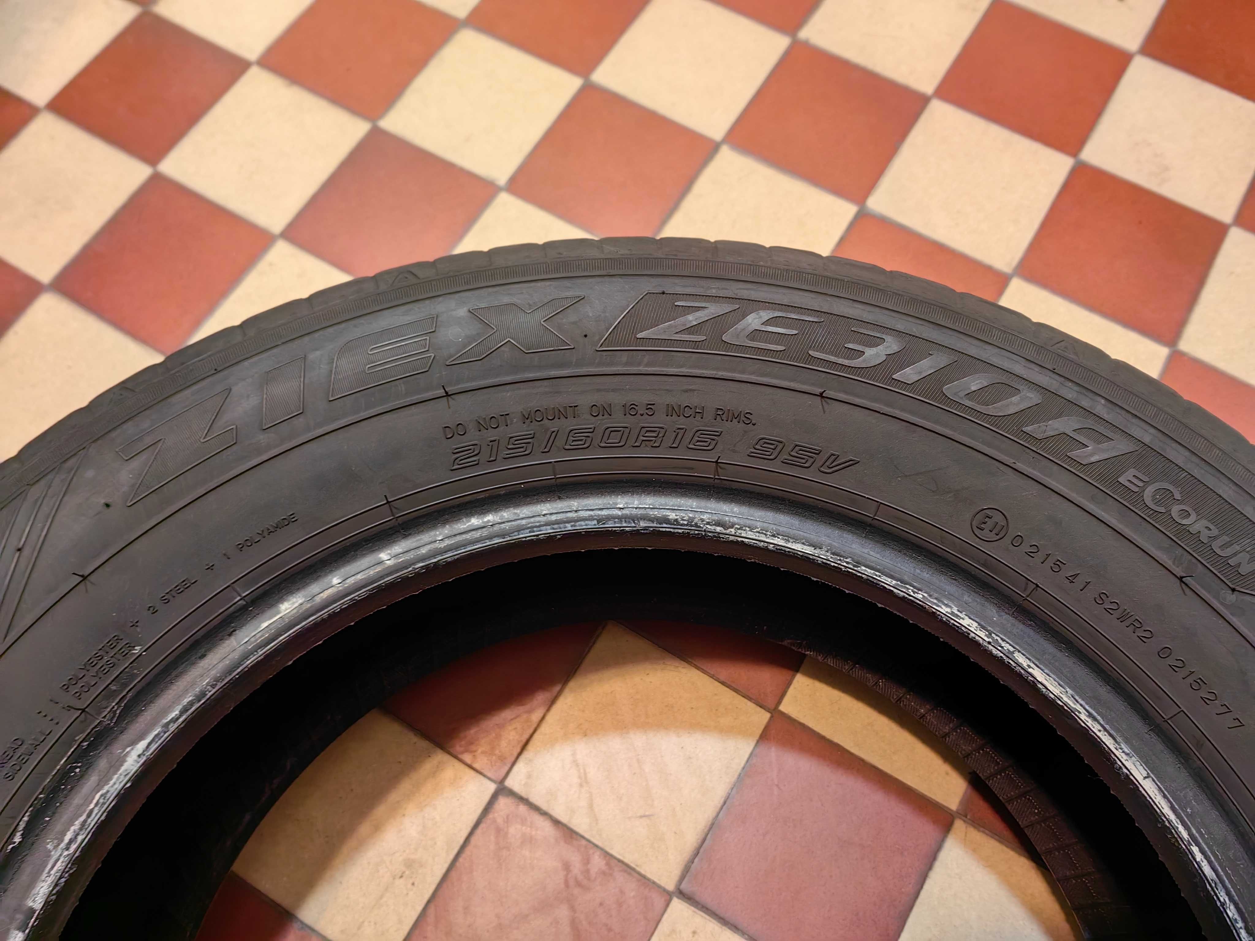 Falken Ziex ZE310A Ecorun 215/60r16 95V #404&