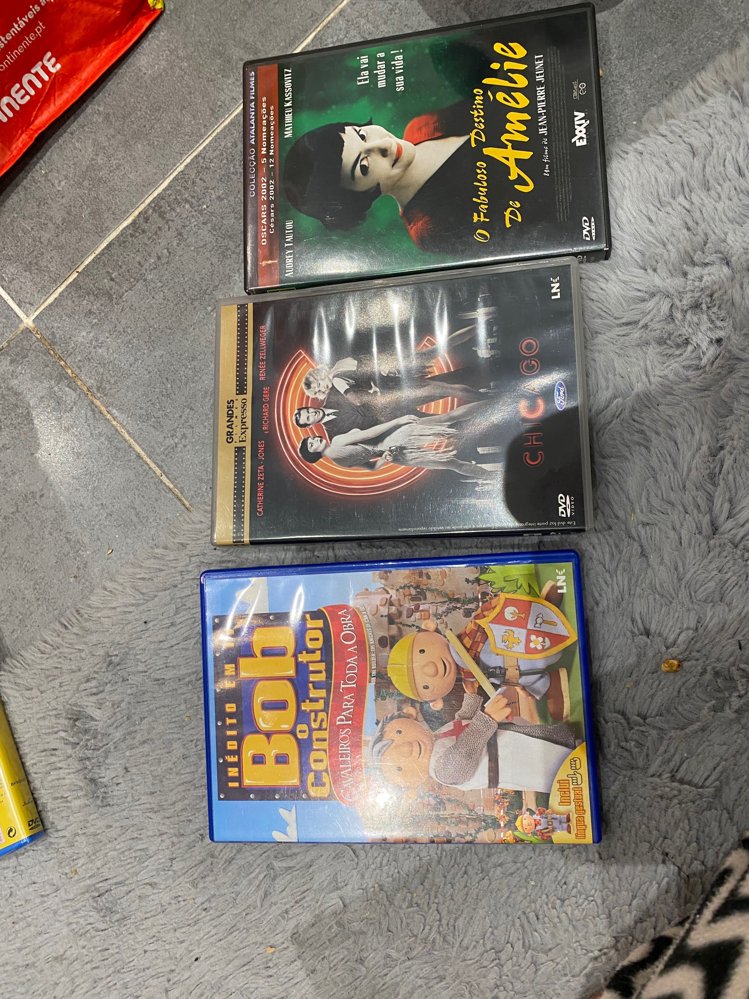 DVDs novos embalados