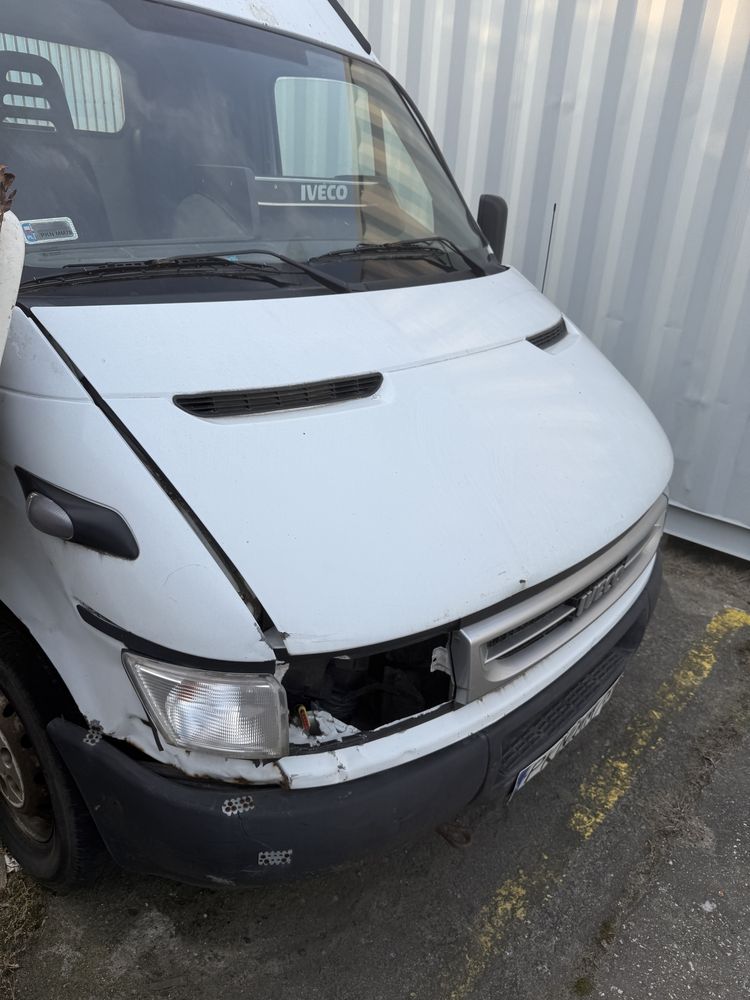 Przod iveco daily 99-06r blotnik maska lampa grill atrapa pas chlodnic