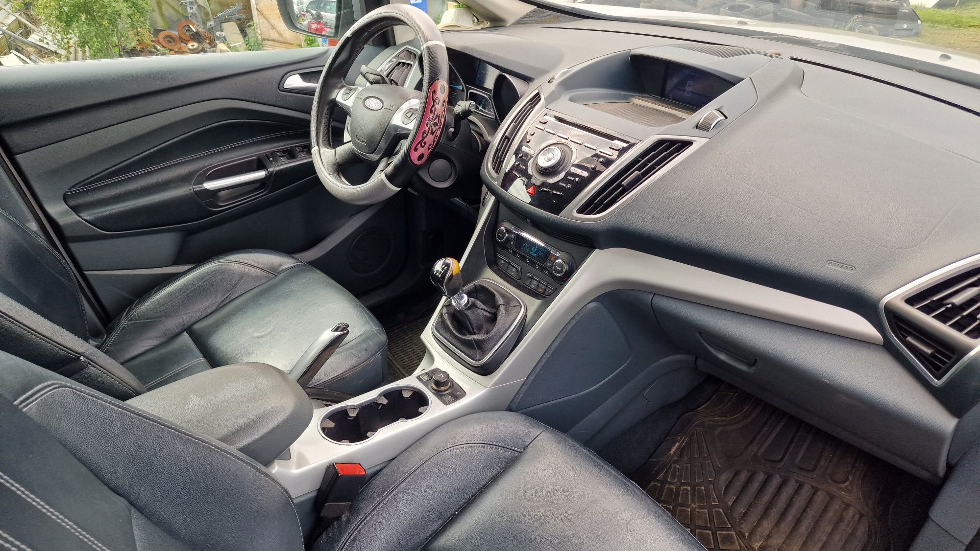Ford C-max 2010r 1.6 Tdci/Lekko uszkodzony/Odpala jezdzi/Start stop/