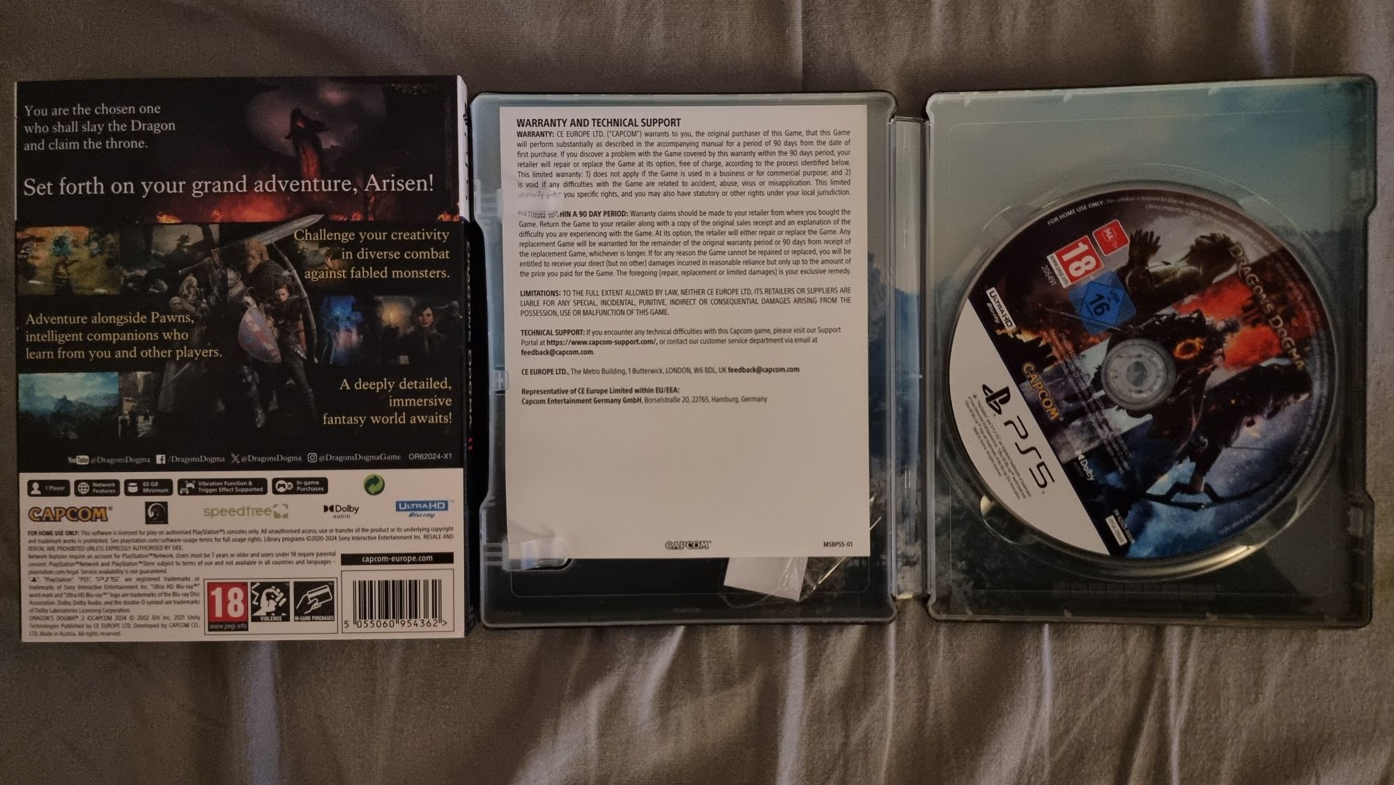 Dragon's dogma 2 steelbook edition ps5