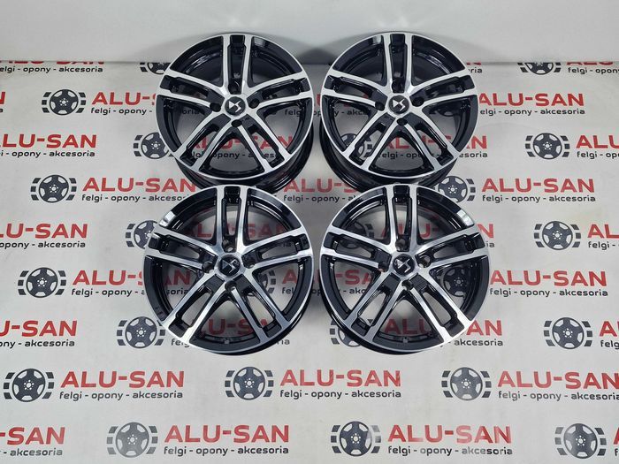 NOWE alufelgi DS 16" 4x108 DS3 DS4 DS5 - Czarny