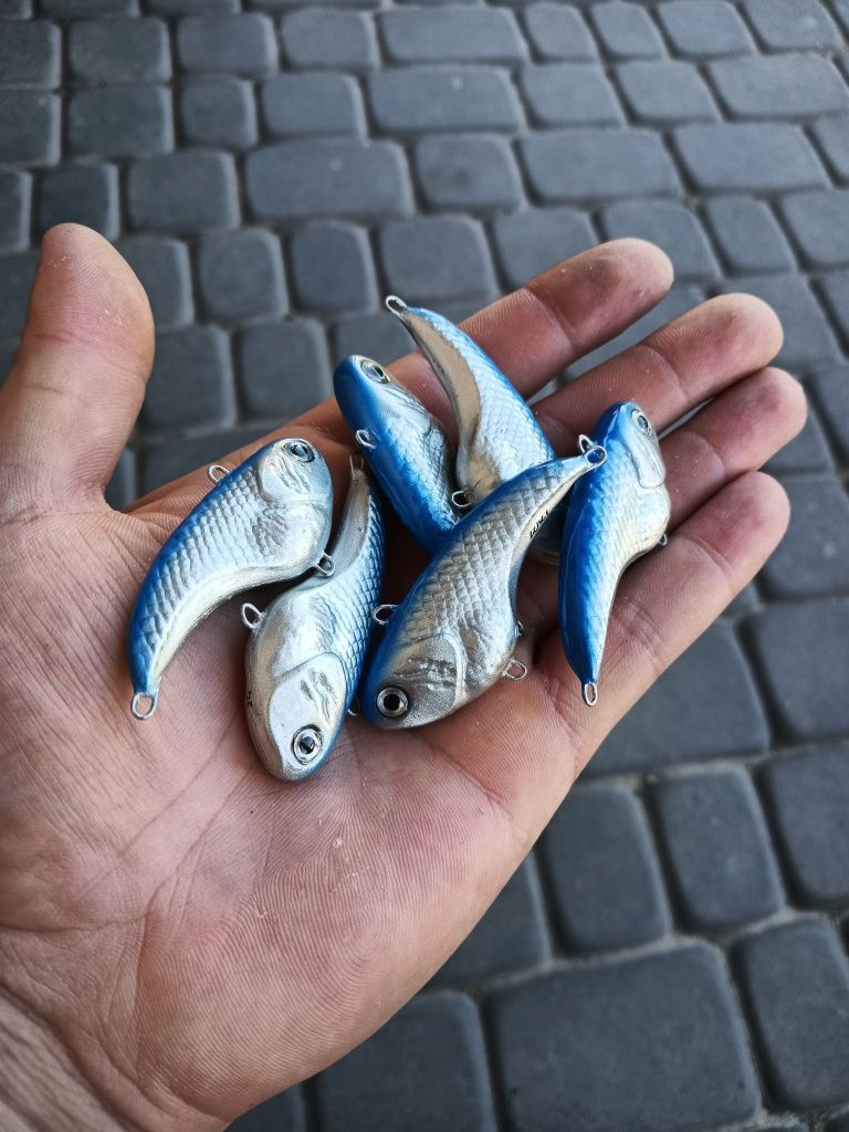 Woblery Cykada Fatty SCAR 5cm, 5.7cm, 6.5cm i 8cm LUKI LURES