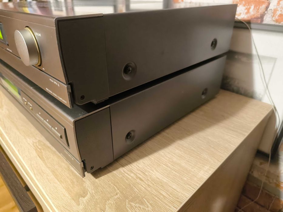 Wieża DENON DRA-210 + DCD-210 - cd ma nowy laser - brak pilota