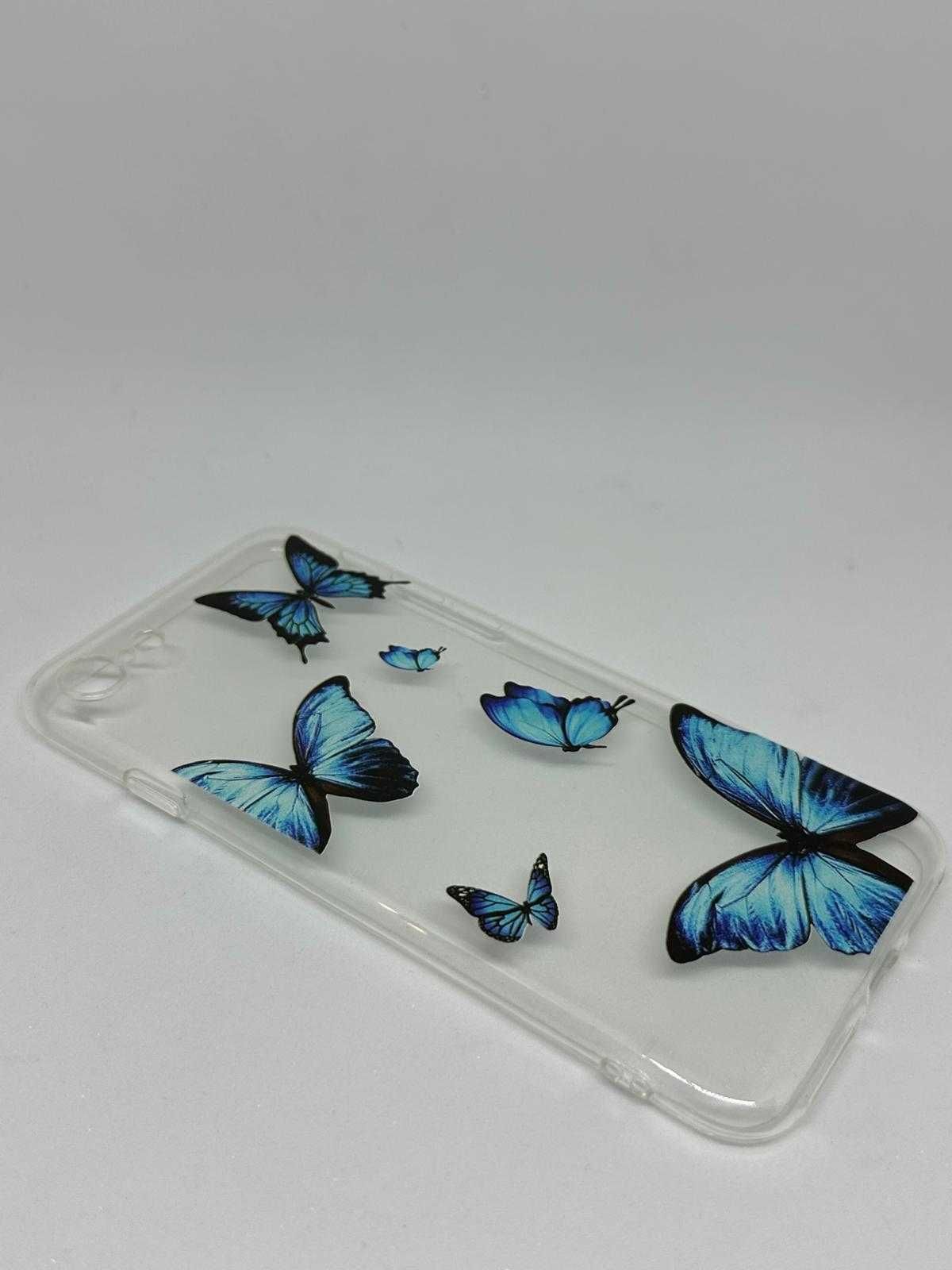 Iphone 7/7G Etui Case Silikonowy Obudowa Motylki kod 1083