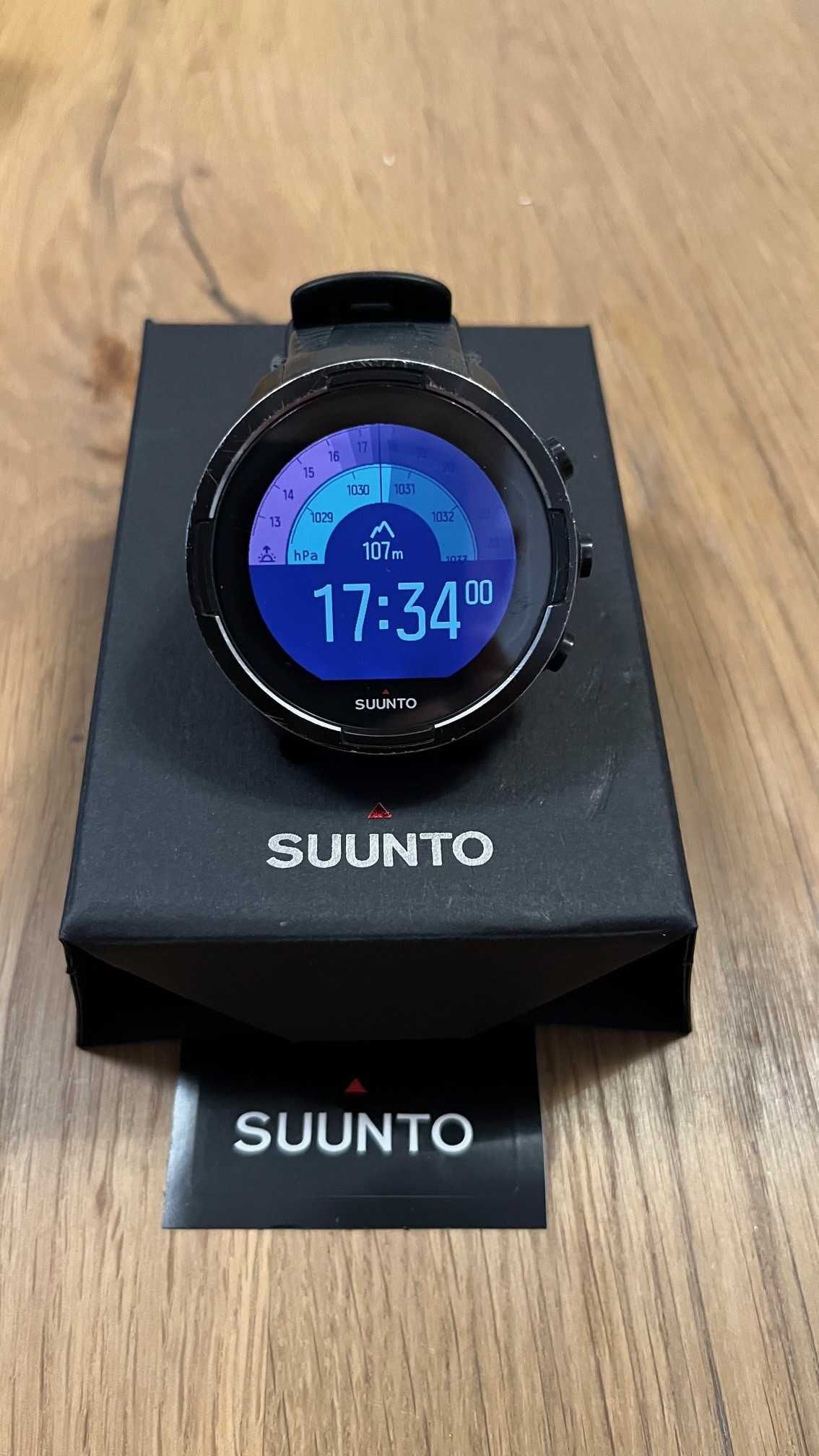 Zegarek Suunto 9 Baro Black szkło sapphire
