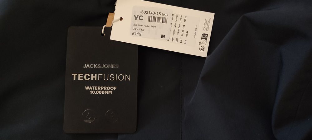 Оригінал Jack and Jones Keen Parka Mens