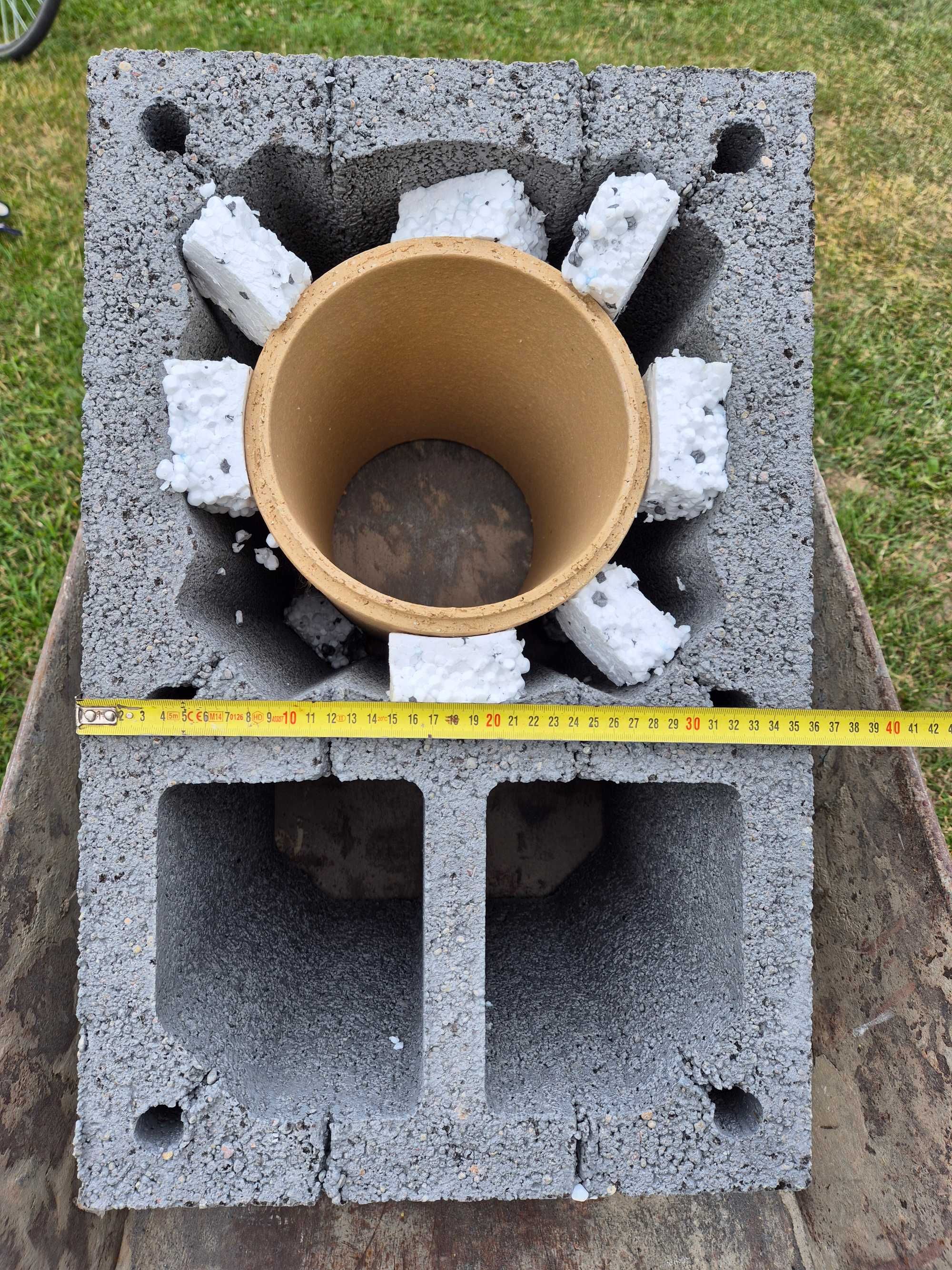 Komin fi 180 Systemowy, system kominowy ceramiczny - 1 element