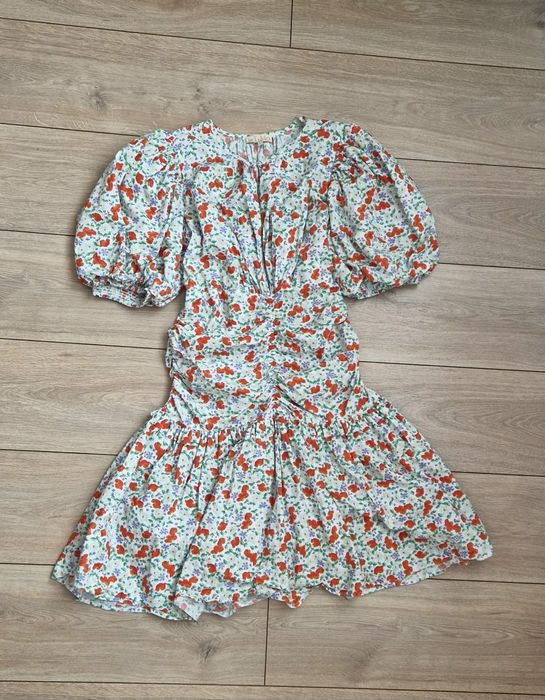 Sukienka w kwiaty by TiMo M. Krótka. Letnia