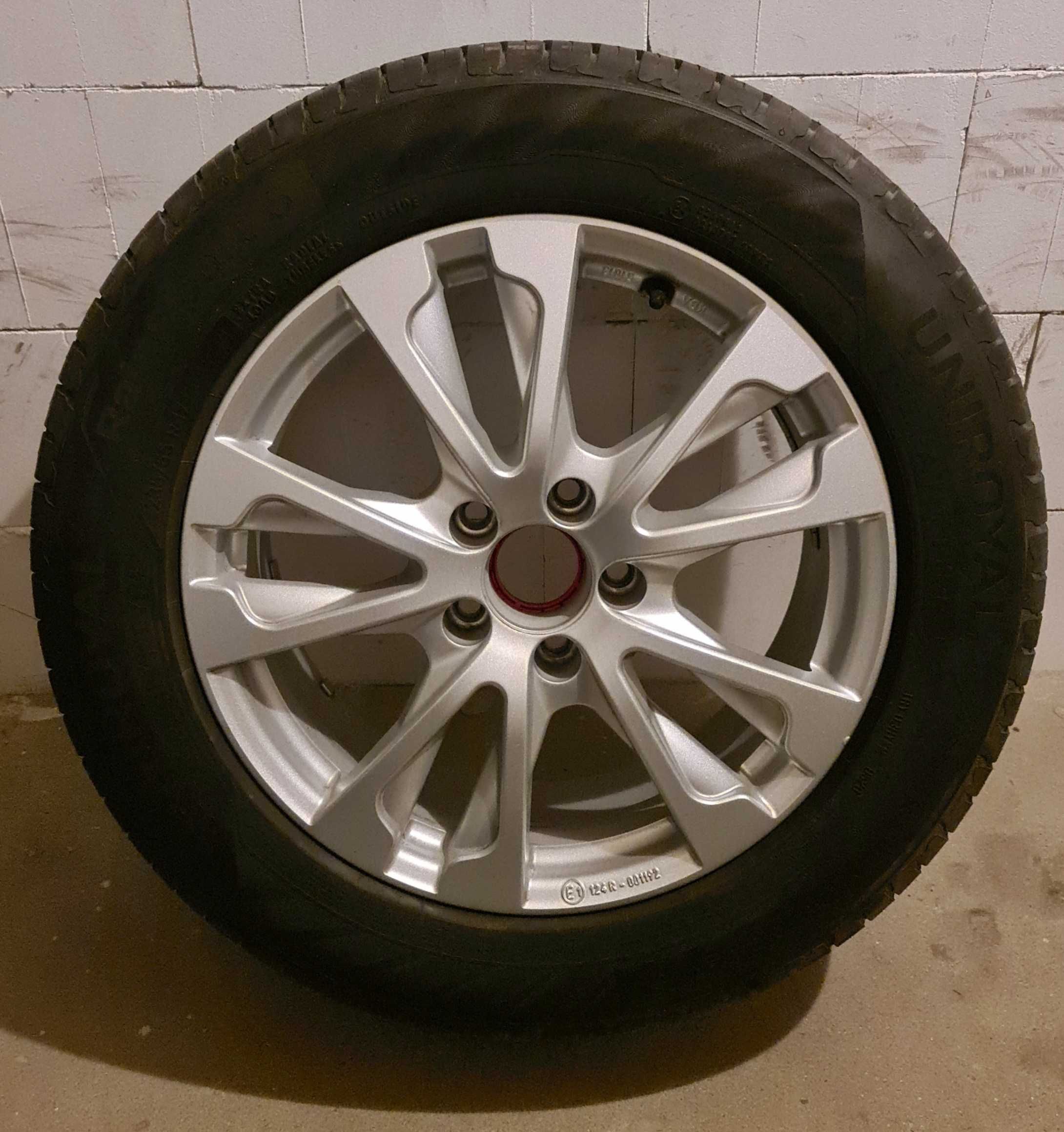 alufelga Ronal 17" 7,5Jx17H2 ET40 5x112 pasują do VW Skoda Seat 4 szt.