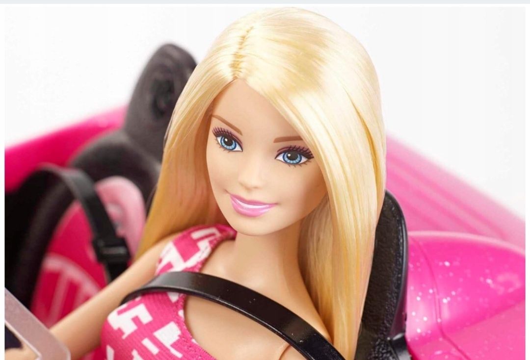 Barbie - luksusowy Kabriolet z Lalką. Druga lalka GRATIS.