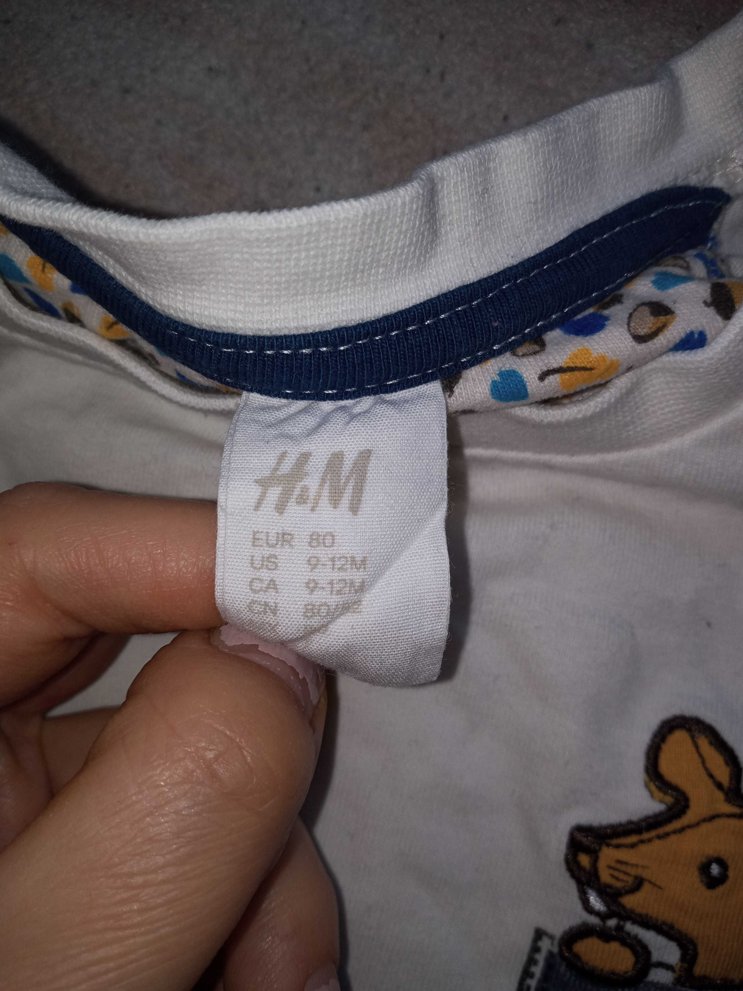 Koszulka chłopięca roz 80 H&M